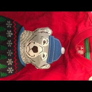 Baby Gap Christmas Polar Bear Long Sleeve shirt